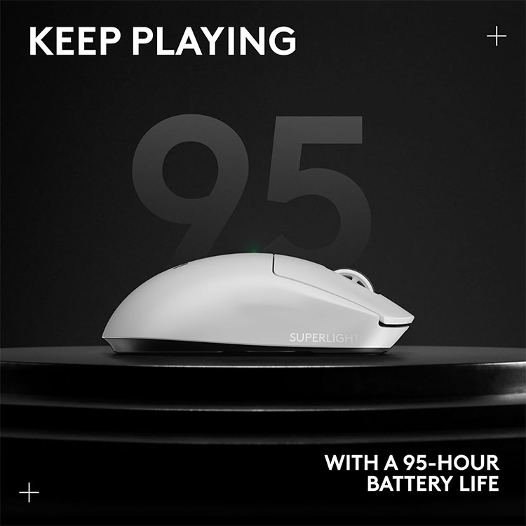خرید موس Logitech G Pro X SUPERLIGHT 2 - بی‌سیم - سفید